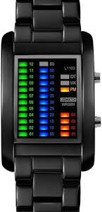 Reloj Deportivo Unisex FeiWen LED Multicolor Impermeable