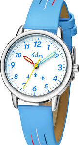 Reloj Infantil KDM: Aprender y Jugar en Azul